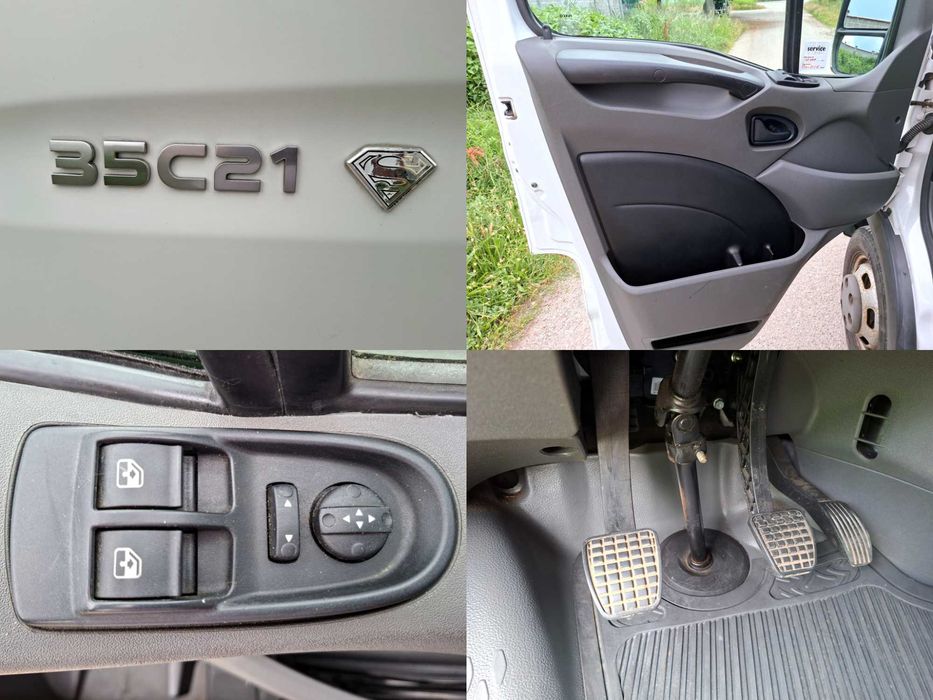 IVECO DAILY 35C21 3.0HPI 210 к.с. ТОП състояние - падащ борд въздушни възглавници 3.5 тона