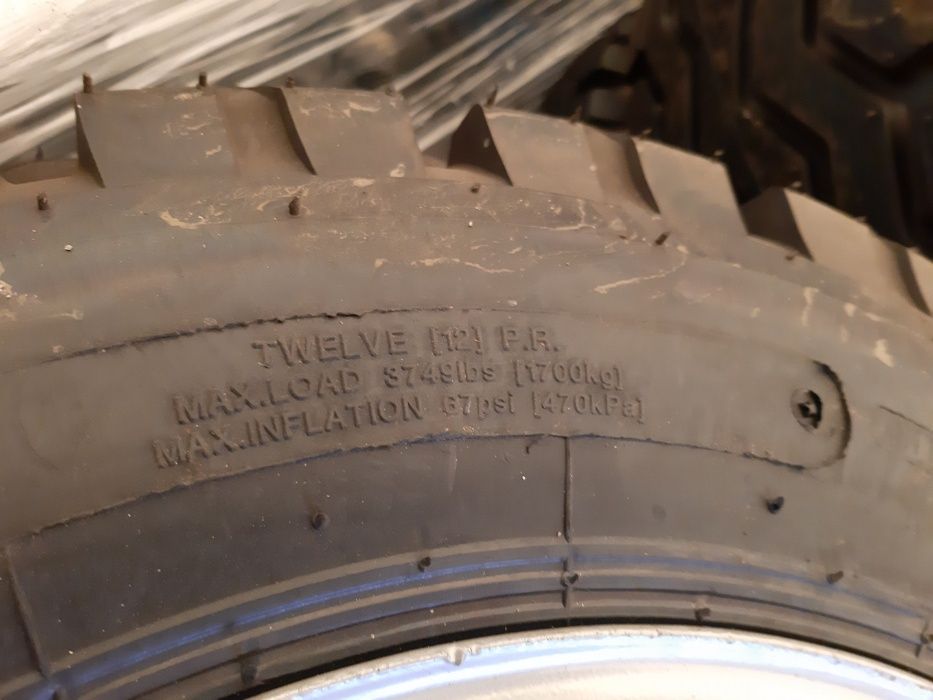 10.0/75-15.3 Cu Janta Cauciucuri noi agricole de remorca sau mig TVA