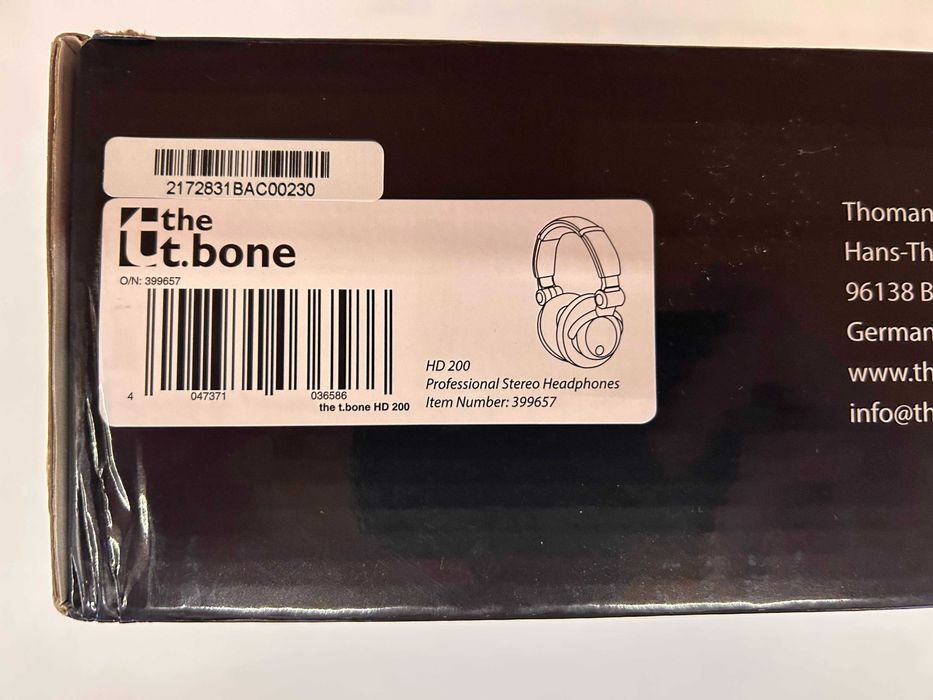 Căști HiFi the t.bone HD 200