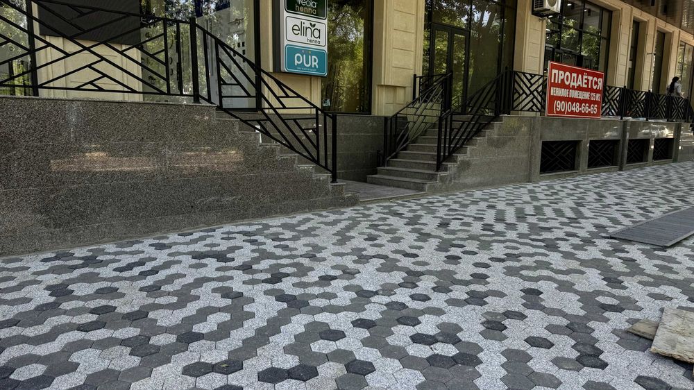 Брусчатка 10см. Тротуарная плитка "Танк", Вибропрессованная брусчатка.