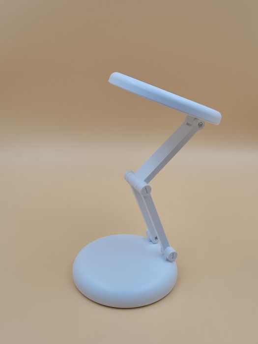 Lampă de birou LED pliabilă și portabilă – Albă