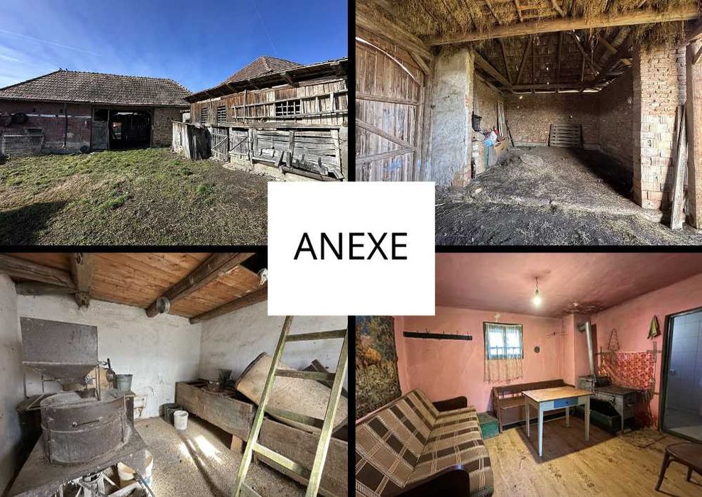 Casa cu teren generos 4000mp, utilitati, acces A10, sat Dumbrava