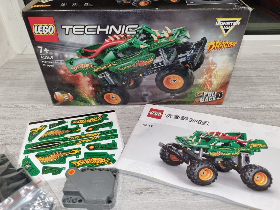 Продам LEGO TECHNIC  Лего Техник Monster Jam Дракон