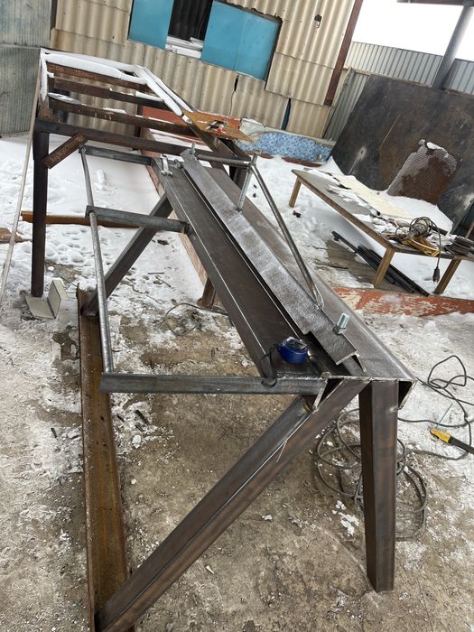 Продам усиленный листогиб 2-3 метал гнет смело заготовки до 1.5 метров