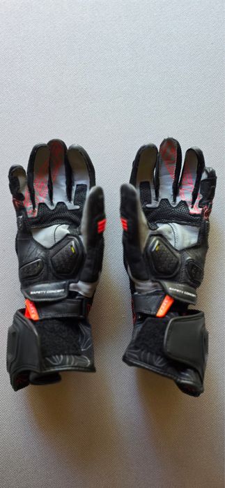 Mănuși Moto SECA din piele cu Kevlar®️ – Mărimea S – Noi