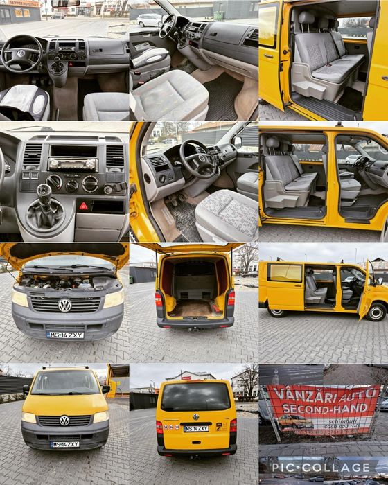 Volkswagen Transporter T5 5 loc, 2006, 2.5 TDi 131 cp, VARIANTE