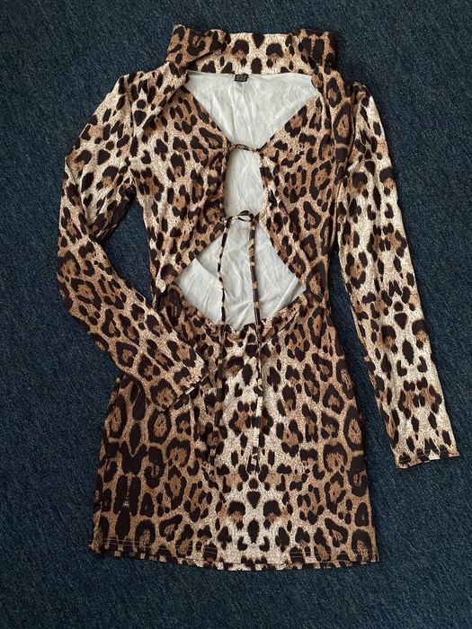 Rochie cu imprimeu leopard