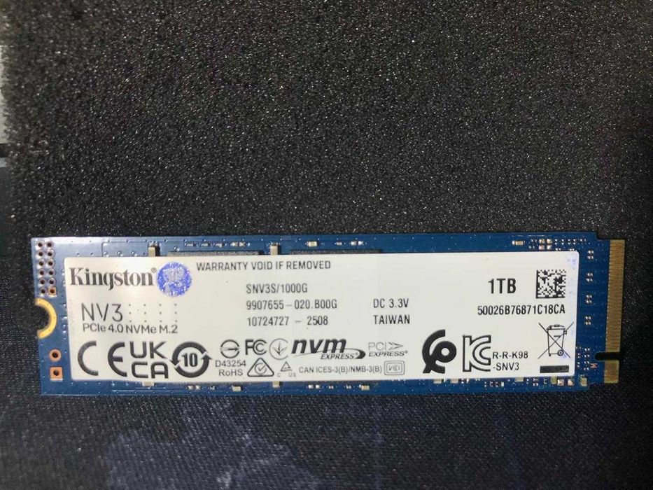 SSD 1TB Kingston NV3 1TB