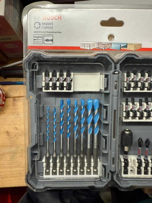 Set biti si burghie Bosch Impact Multi Construction, 35 piese