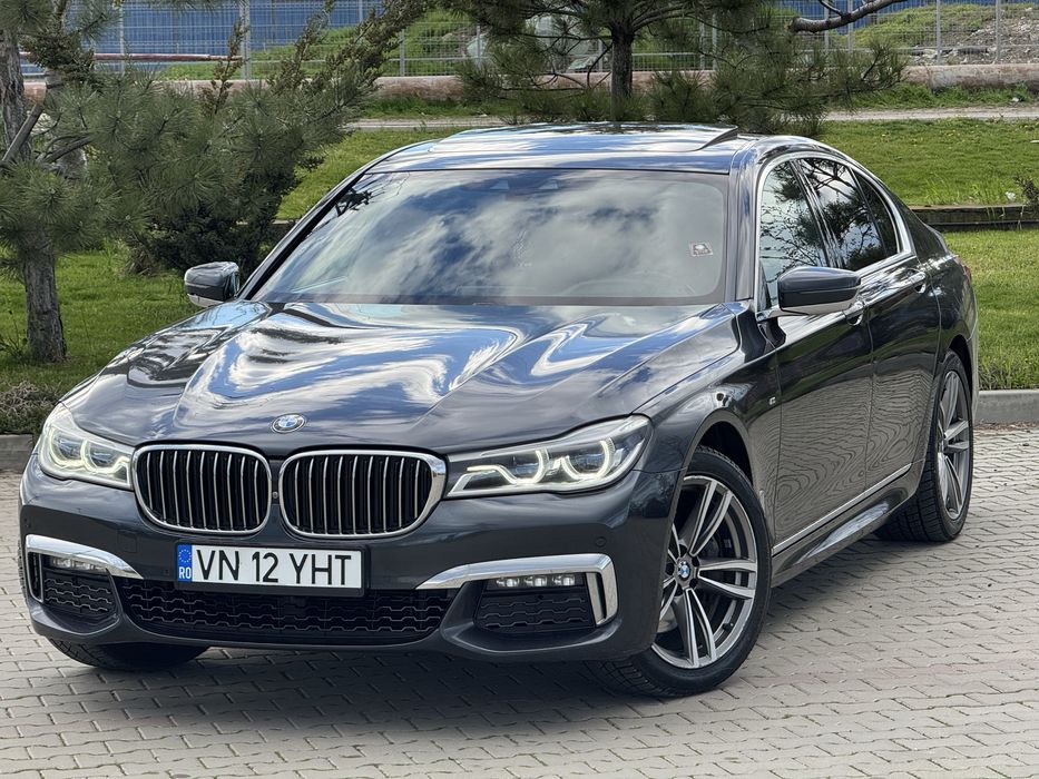 BMW 740 XD 2017 Pachet M/Laser/Tableta/Trapa/Cheie Smart