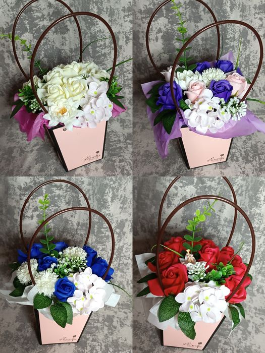 Мыльные букеты на любой вкус