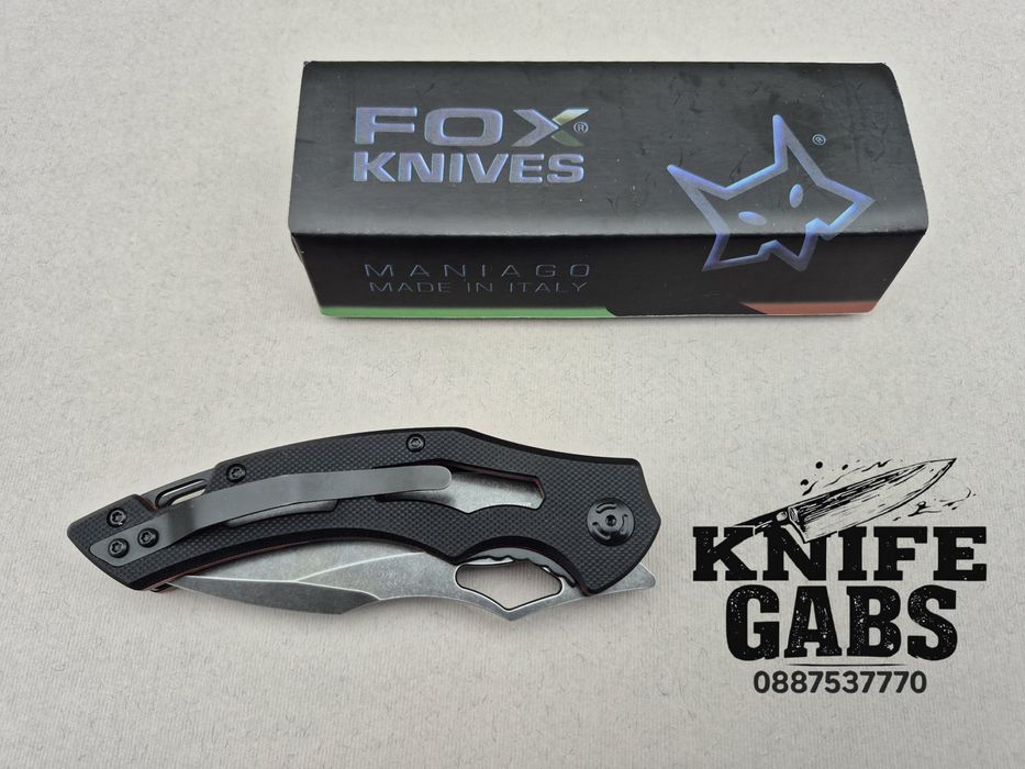 Сгъваем нож FOX KNIFE ANSO FX33,дръжка двуцетен G10