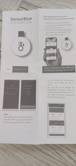 Set termometru smart cu aplicatie