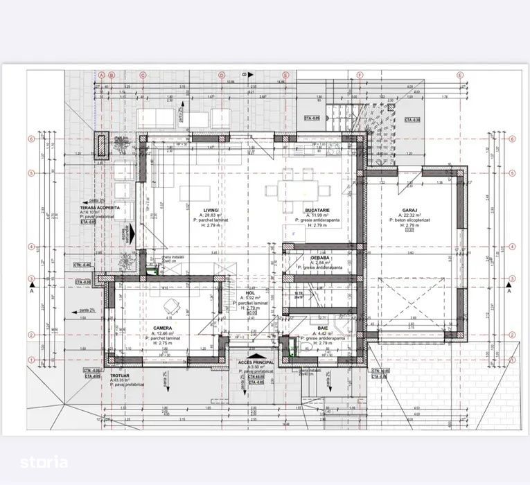 Casa Individuala - SU 140MP I Teren 600MP - zona Roata Faget