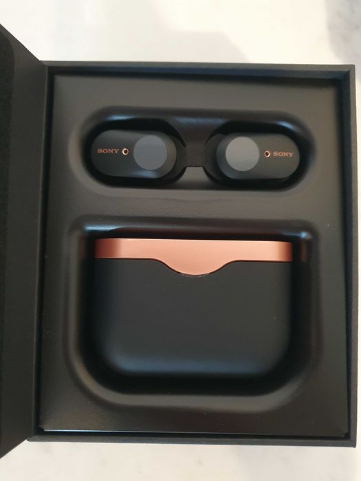 Casti Sony WF-1000XM3 fara fir negru