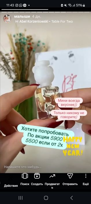 Мини духи редкие коллекция