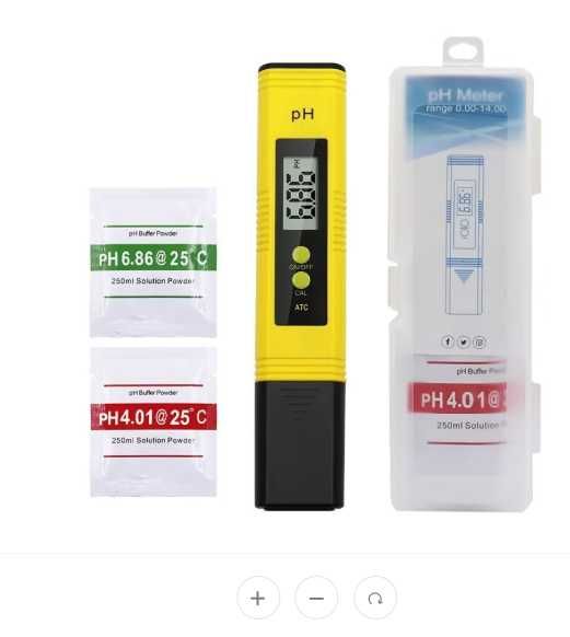 ph metru cu calibrare automata,pliculete calibrare,cutie pastrare