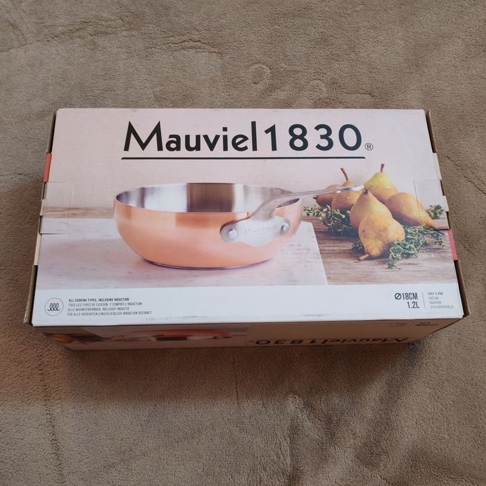 Тиган и касерола, медни Mauviel 1830, Франция.