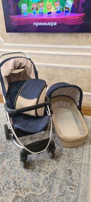 Продам шикарную коляску немецкого качества Hauck Malibu 3в1