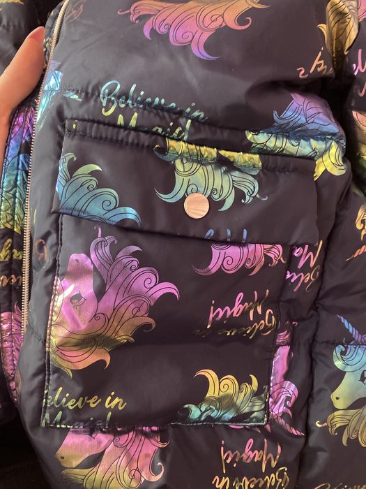 куртка детская демисезон девочкам 6-8 лет