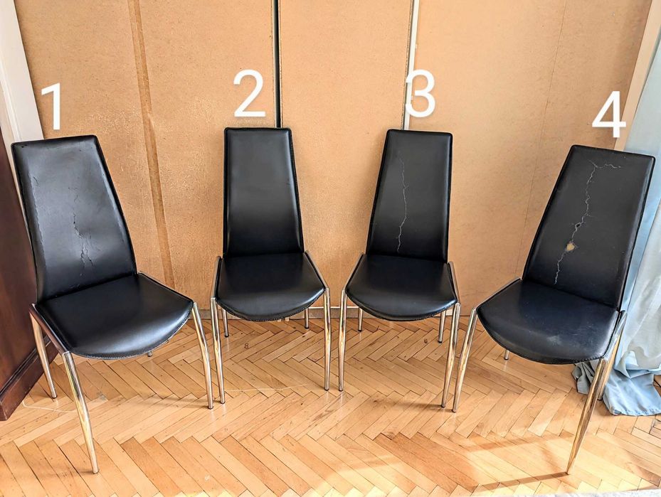 4 броя трапезни столове