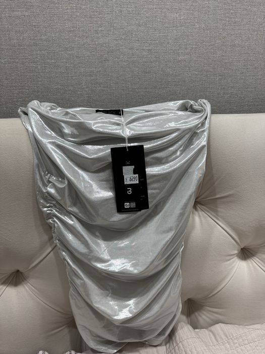 Майка из жидкого серебра