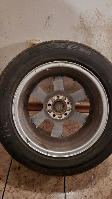 Алуминиеви джанти Ауди A4 A6 Audi 5 112 16 летни гуми Нексен 225 55 16