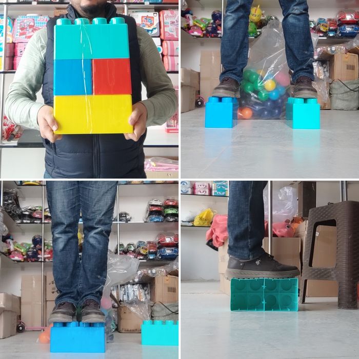 Конструктор "Блок XXXL" для детских площадок, лего, манеж, игрушка