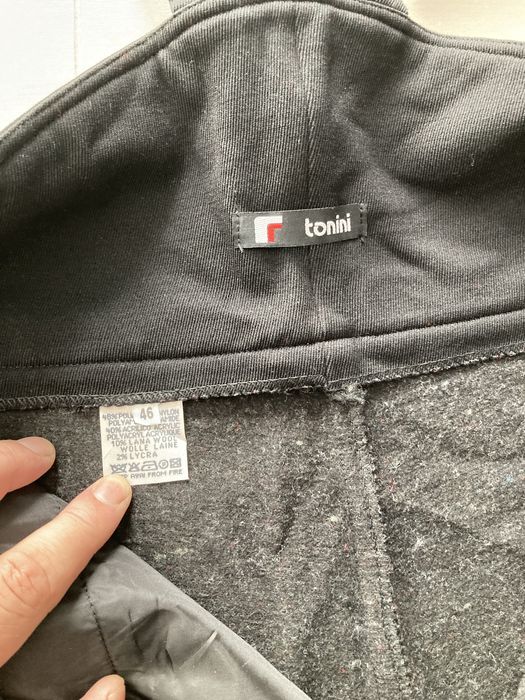 Pantaloni ski tura Tonini S elastici grosi cu lana merino