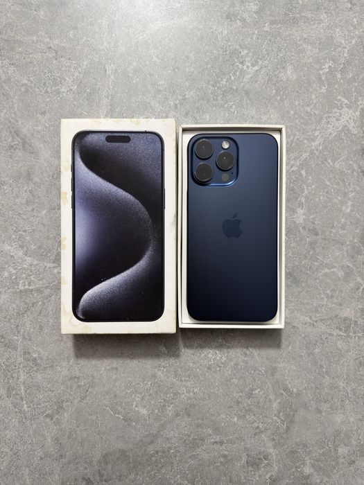 iPhone 15 Pro Max 256GB Blue Titanium