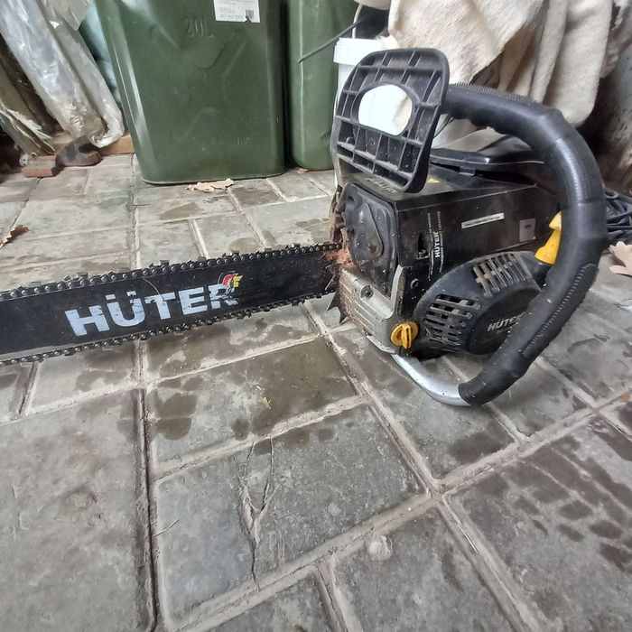 Продам"HUTER" Бензопила И Газонокосилка