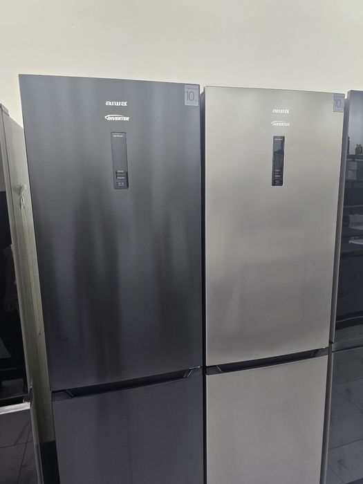 Инверторный холодильник AIWA 347L No Frost Серый! Новый завоз!