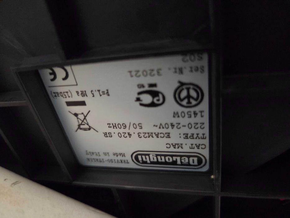 Espressor Automat DeLonghi Magnifica S ECAM 23.420 Aparat Cafea Boabe