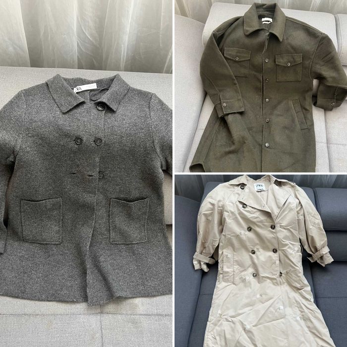 Дамски зимни дрехи - палто, яке, шлифер Zara / Mango Зара / Манго