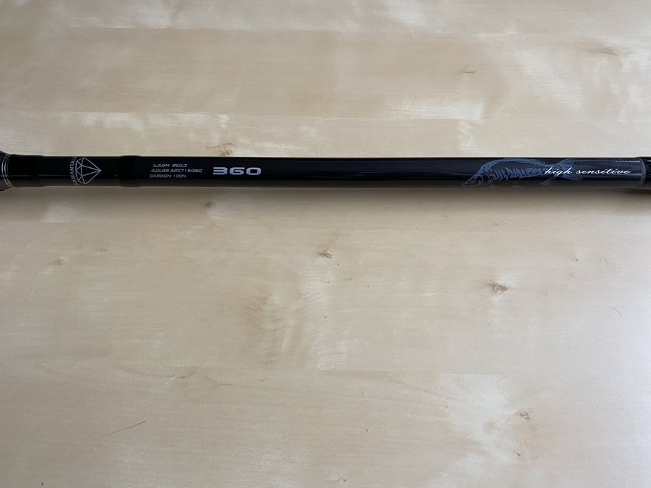 Въдица и макара за шаранджийски риболов