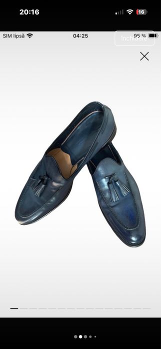 Pantofi Santoni superbi