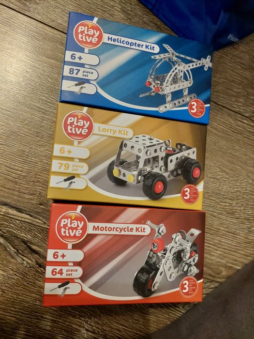 Конструктори от лидл 3 броя