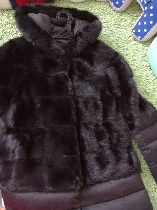 Продам норковую шубу-пуховик.