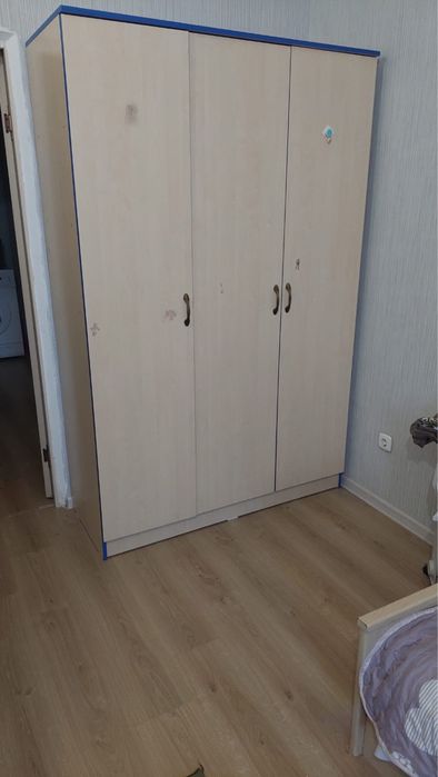 Детская кровать со шкафом
