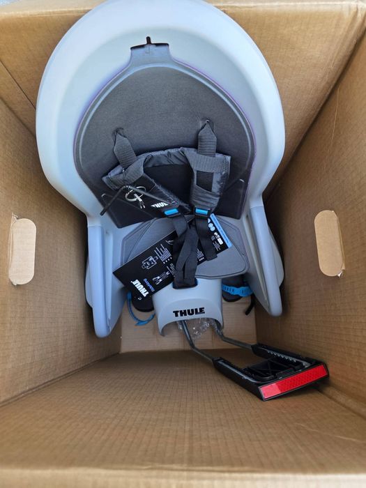 Scaun de copil pt bicicleta model Thule RideAlong Bike Seat Light Grey