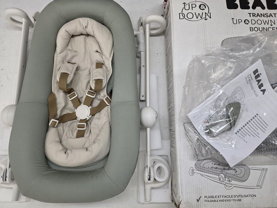 BEABA Бебешка люлка и стол за хранене 2в1, 4 височини, 3 наклона