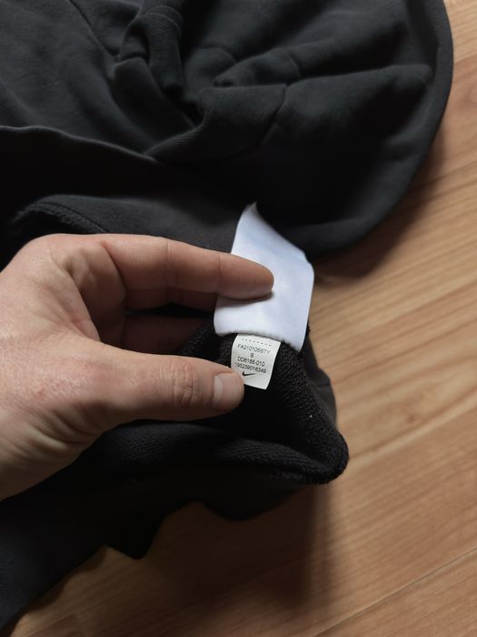 Hanorac hoodie sweatshirt bluza Nike Varsity 1972 retro black cotton