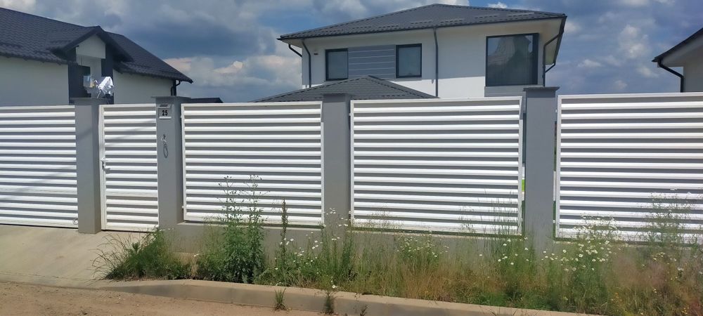 Vând garduri și porți din șpca metalica f