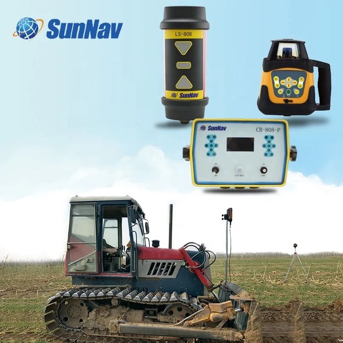 SunNav AG808+ | AVTOMATIK LAZERLI YER TEKISLASH – Suv tejash/Max hosil