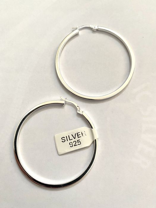 Creole din argint !!