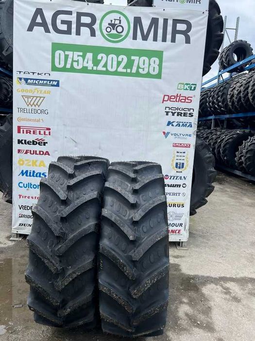Anvelope noi 380/70R24 radiale pentru tractor fata