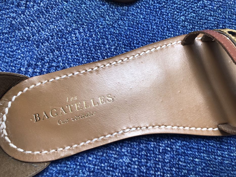 Les Bagatelles Bleecker Sandals дамски сандали от естествена кожа 38