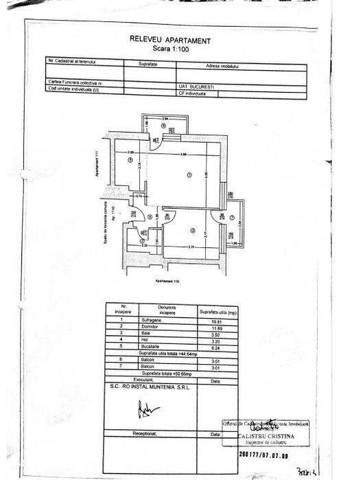 Complex Rasarit de Soare -Titan | 2 camere, Etaj 11/11, 50mp, 2 balcoa