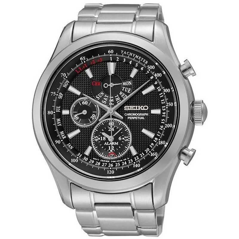 Seiko Cal 7T86 0AC0 Chronograph Alarm Perpetual Calendar Quartz Bucuresti  Sectorul 4 • 