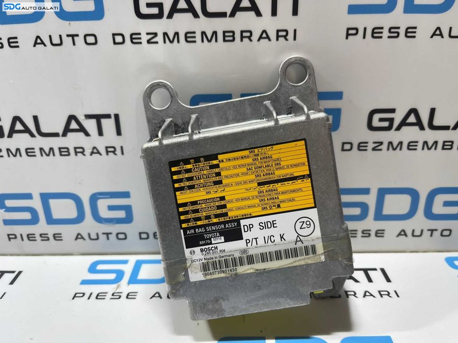 Unitate Modul Calculator Airbag Lexus IS IS220 2005 - 2012 Cod 0285001904 89170-531110 [L3718]